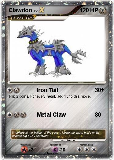Pokemon Clawdon