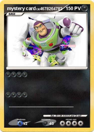 Pokemon mystery card
