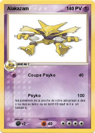 Pokemon Alakazam                                                               