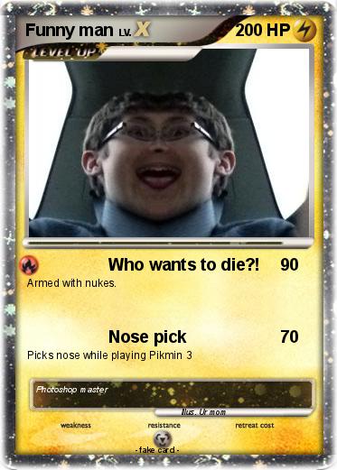 Pokemon Funny man