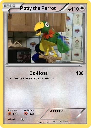 Pokemon Potty the Parrot