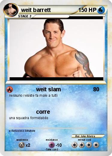 Pokemon weit barrett