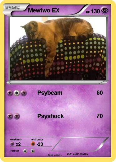 Pokemon Mewtwo EX