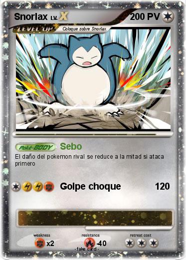 Pokemon Snorlax