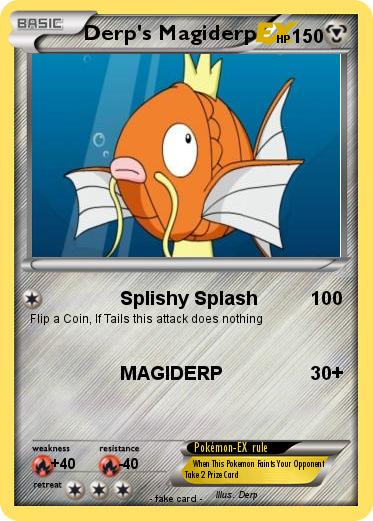 Pokemon Derp's Magiderp