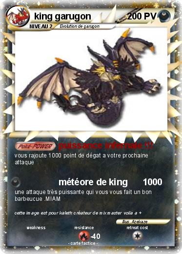 Pokemon king garugon