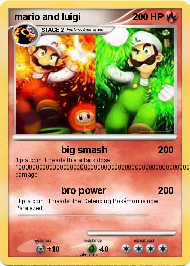 Pokemon mario and luigi