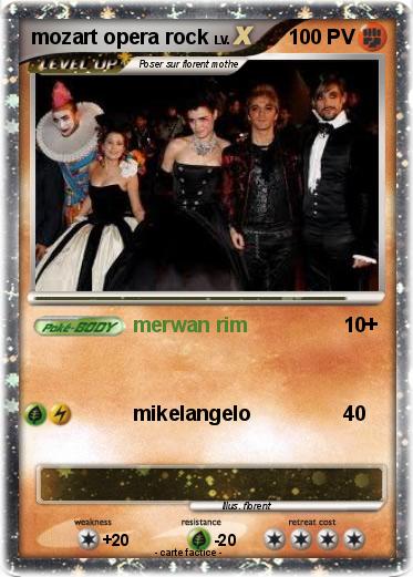 Pokemon mozart opera rock