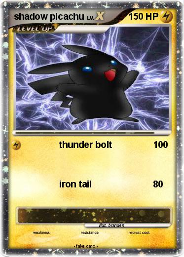 Pokemon shadow picachu
