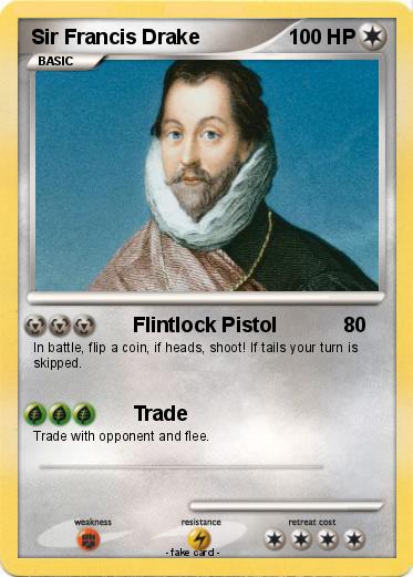 Pokemon Sir Francis Drake