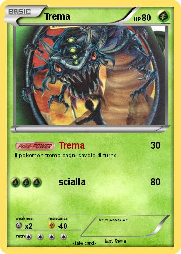 Pokemon Trema