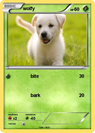 Pokemon wolfy