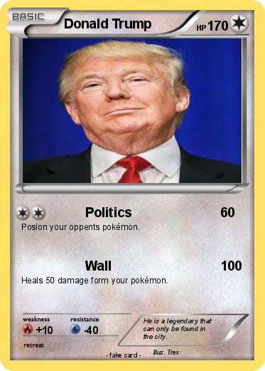 Pokemon Donald Trump