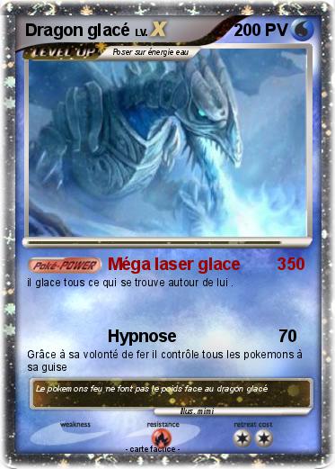 Pokemon Dragon glacé