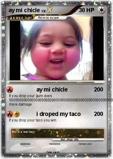 Pokemon ay mi chicle