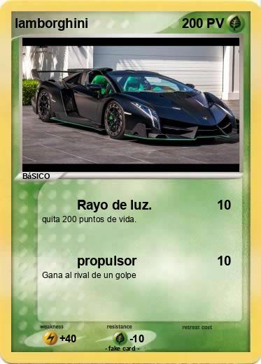 Pokemon lamborghini
