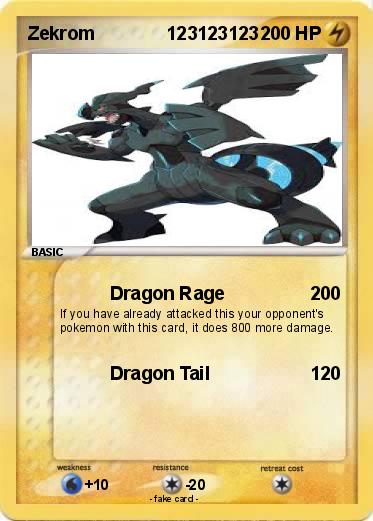 Pokemon Zekrom              123123123