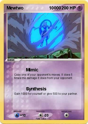 Pokemon Mewtwo                     10000
