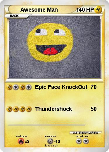 Pokemon Awesome Man