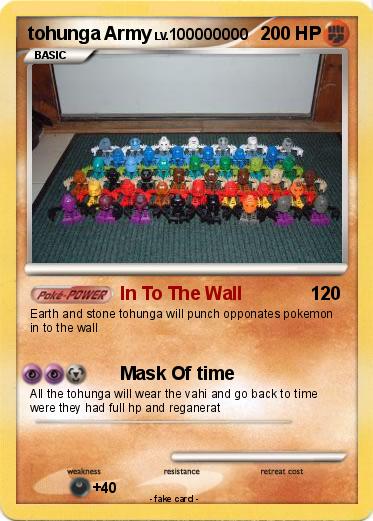 Pokemon tohunga Army