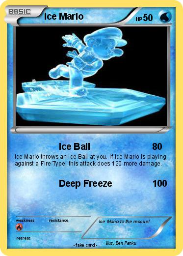 Pokemon Ice Mario