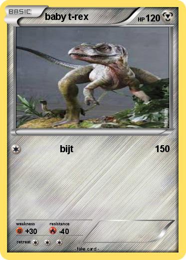 Pokemon baby t-rex