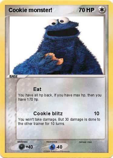 Pokemon Cookie monster!