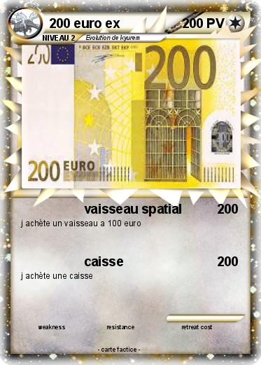 Pokemon 200 euro ex