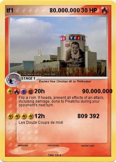 Pokemon tf1                       80.000.000