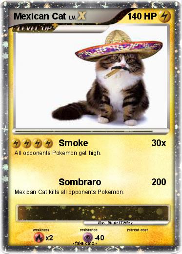 Pokemon Mexican Cat