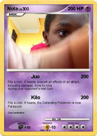 Pokemon Nota