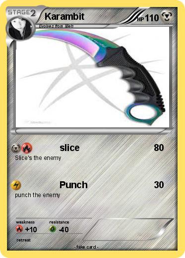 Pokemon Karambit