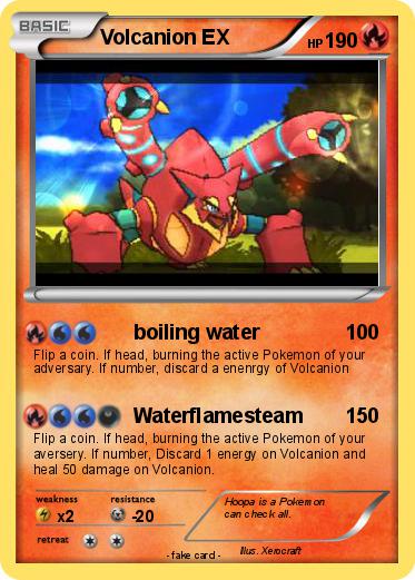 Pokemon Volcanion EX