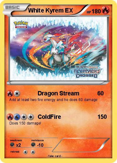 Pokemon White Kyrem EX