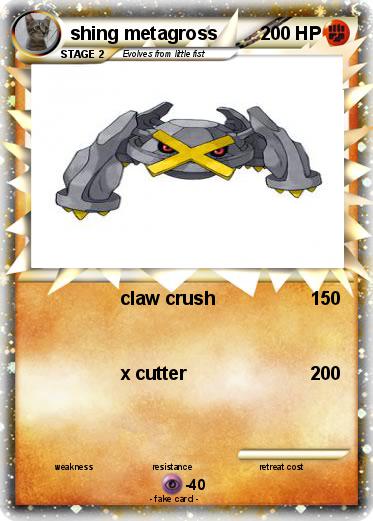 Pokemon shing metagross