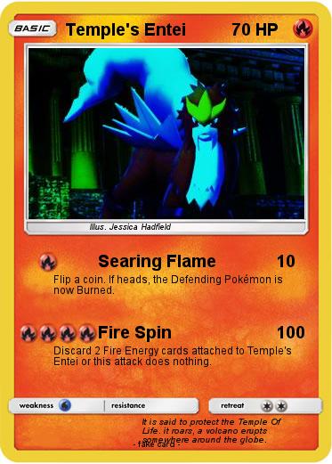 Pokemon Temple's Entei