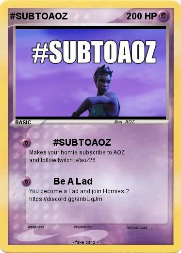Pokemon #SUBTOAOZ