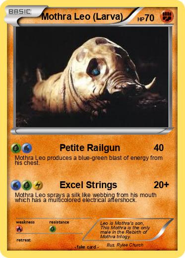 Pokemon Mothra Leo (Larva)