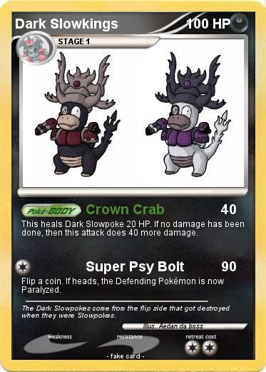 Pokemon Dark Slowkings