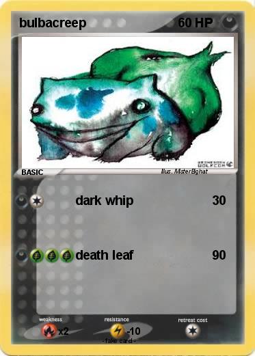 Pokemon bulbacreep