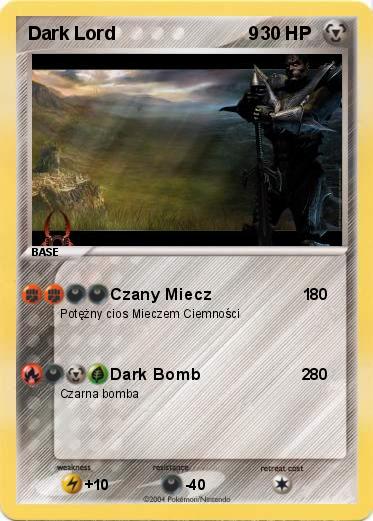 Pokemon Dark Lord                          9