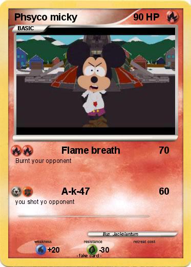 Pokemon Phsyco micky