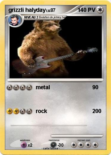 Pokemon grizzli halyday