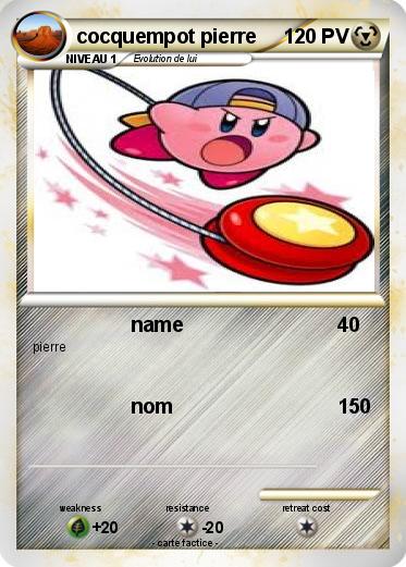 Pokemon cocquempot pierre