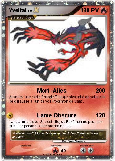 Pokemon Yveltal
