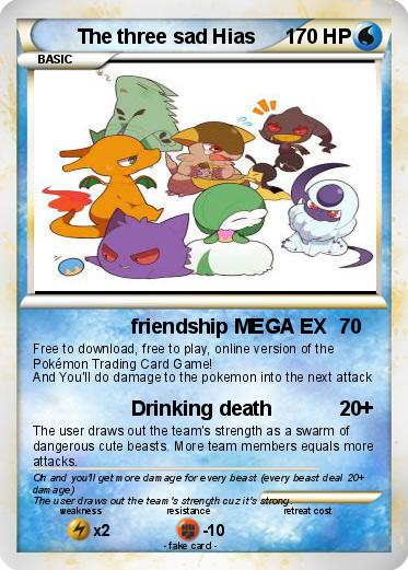 Pokemon The three sad Hias