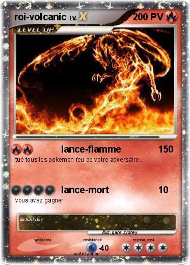 Pokemon roi-volcanic