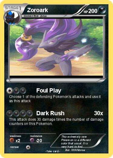 Pokemon Zoroark