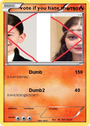Pokemon vote if you hate them