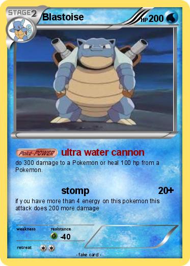 Pokemon Blastoise